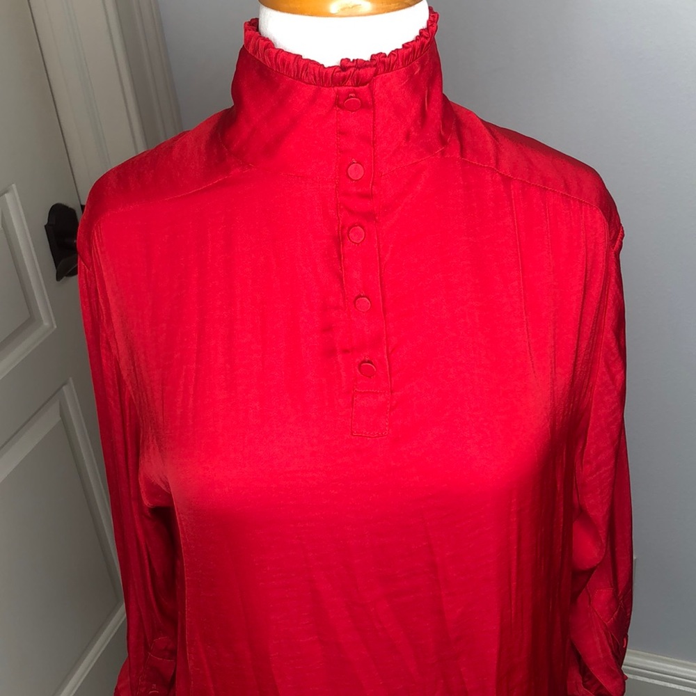 Zara long sleeve blouse